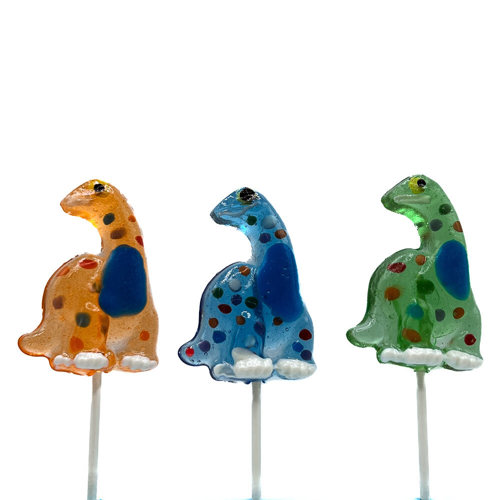 Dinosaur Lollipops